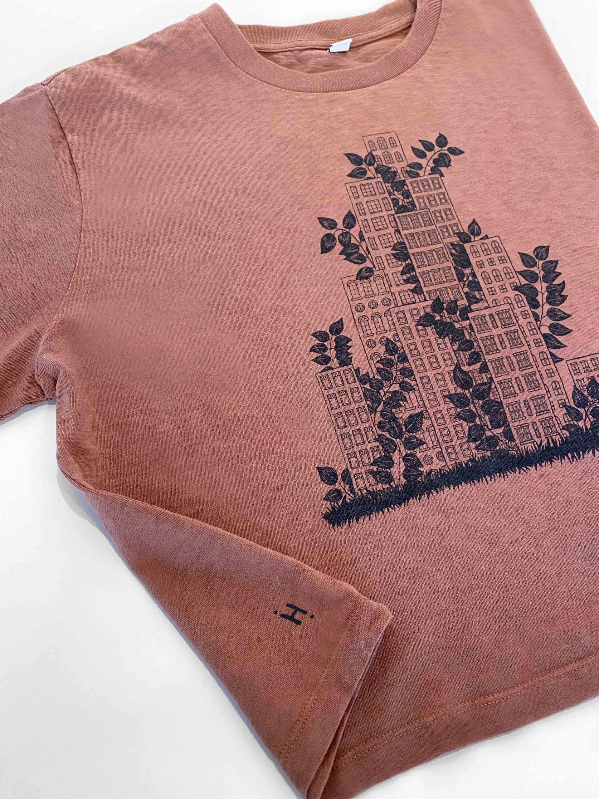 Motif Urbain 1 t-shirt rose