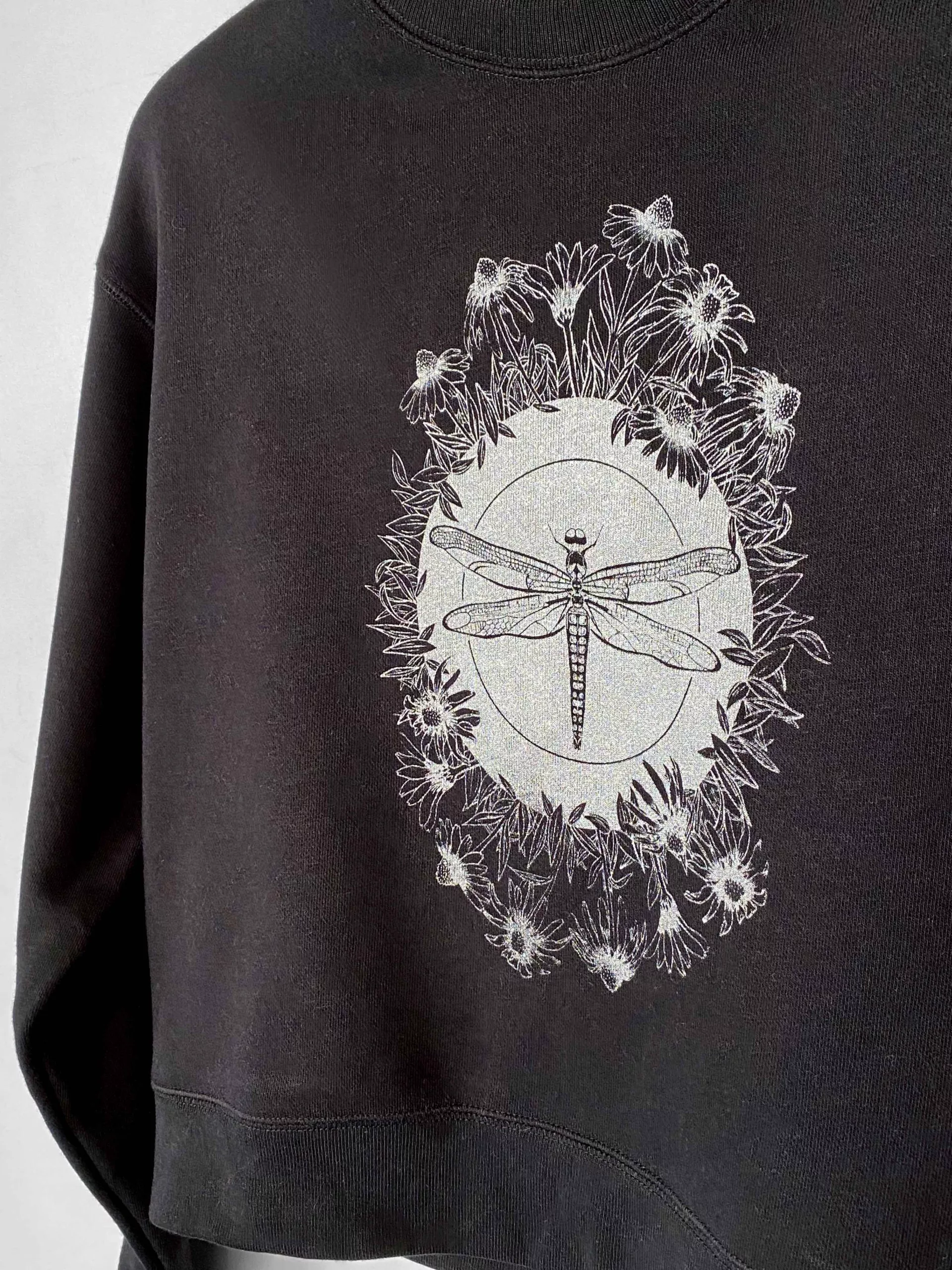Sweat motif libellule