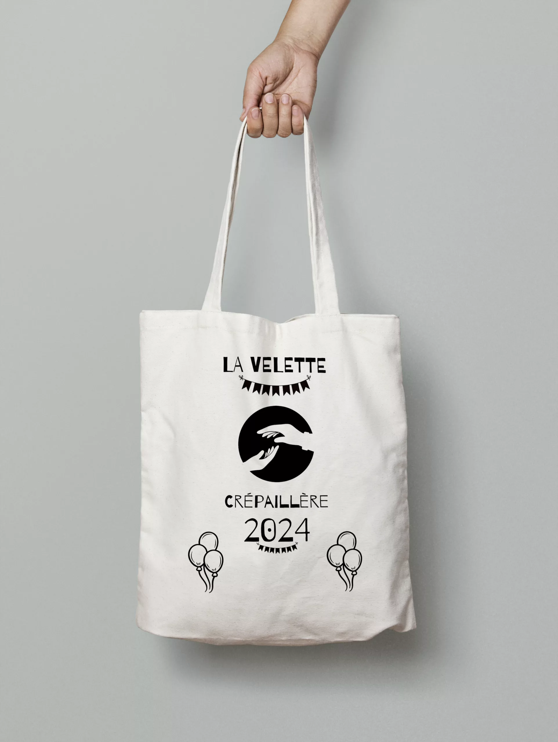 Tote bag évènement Club des Jeunes de Rillieux-La-Pape